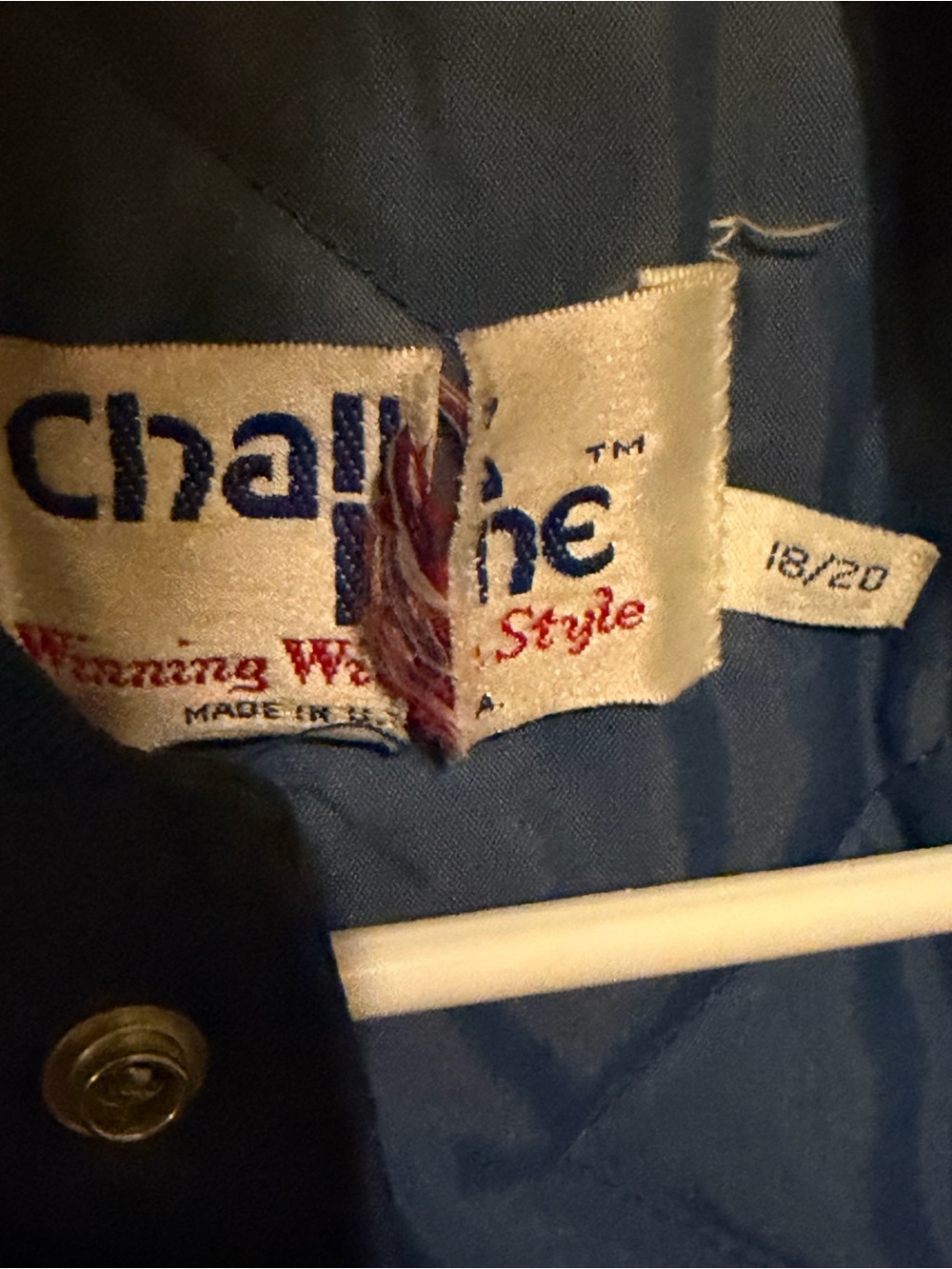 Vintage 1980s Chicago Cubs Satin Bomber Jacket Size Youth XL (18-20) / Adult XS - Picture 3 of 3